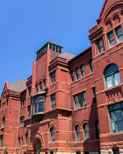 Old Main on a sunny day 